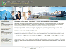 Tablet Screenshot of alliancegi.com